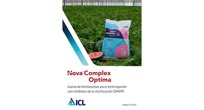 ICL lanza en Fruit Attraction su nuevo catálogo Nova complex Optima