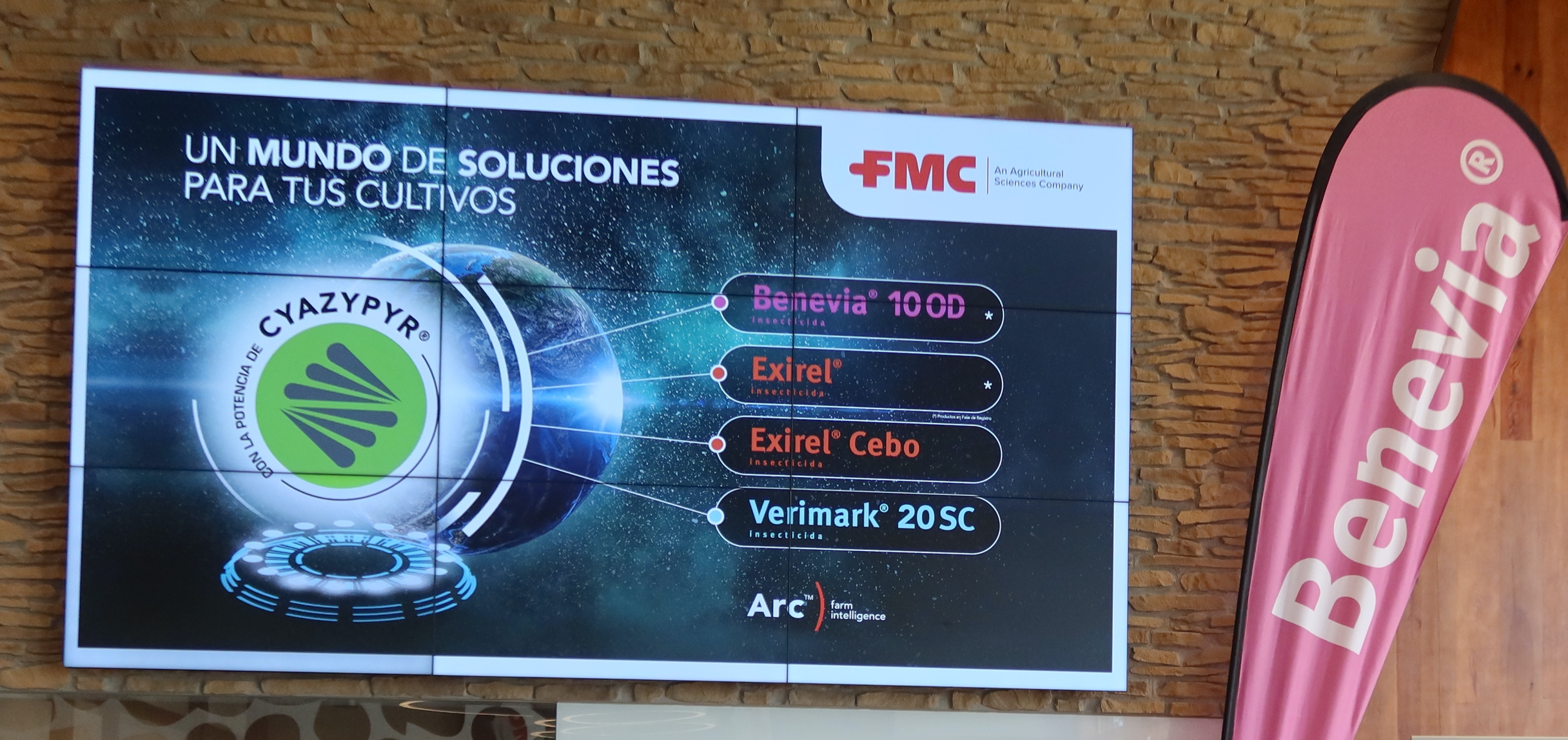 FMC presenta en Fruit Attraction soluciones con base Cyazypyr. Verimark y Benevia width=